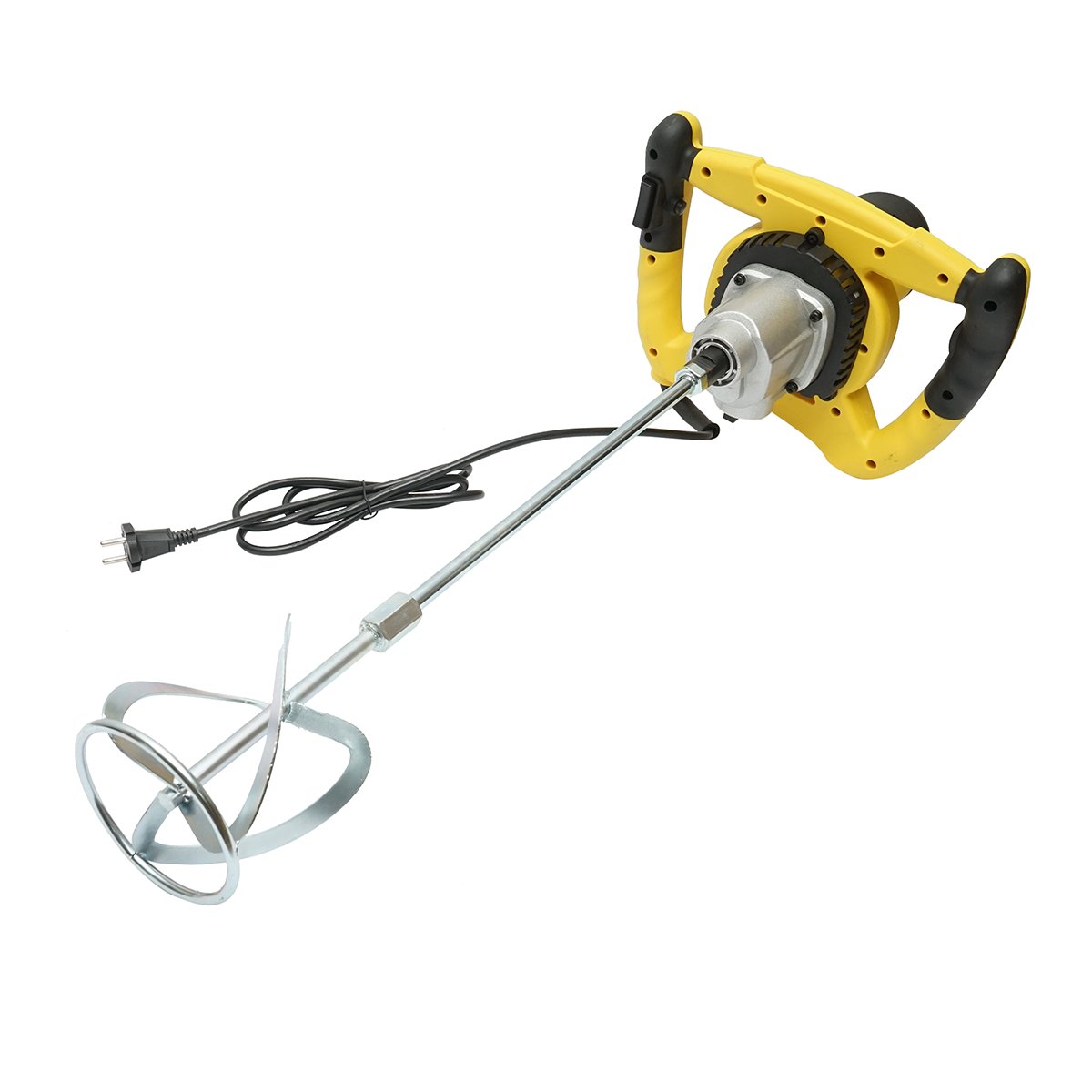 Mixer, malaxor electric profesional 1600W, 220V, 2 viteze pentru vopsea, mortar, adeziv THOR